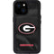 University of Georgia Black Jersey iPhone 15 Waterproof Case